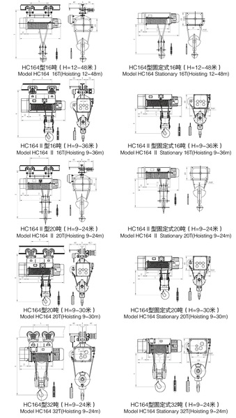 HC型电动葫芦